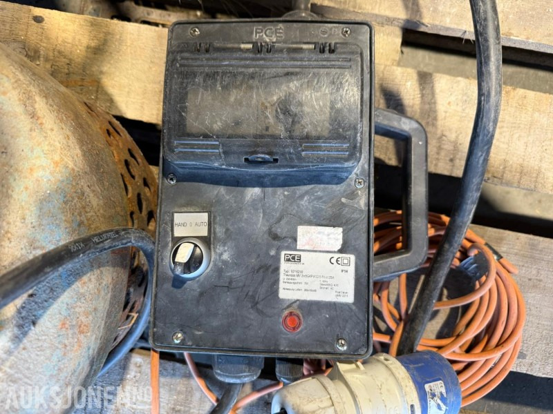 Elektrisk lensepumpe m/flottør 3000L - rep.objekt. - Construction equipment: picture 5 Elektrisk lensepumpe m/flottør 3000L - rep.objekt. - Construction equipment: picture 5