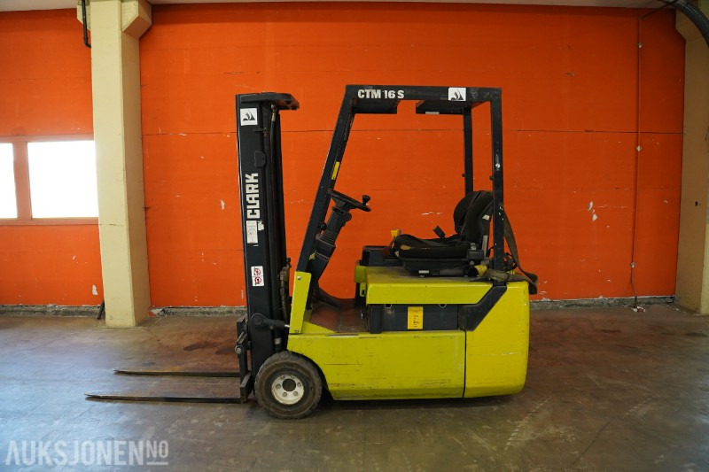 2001 Clark CTM 16 S elektrisk gaffeltruck, 1600 kg kapasitet - Material handling equipment: picture 2 2001 Clark CTM 16 S elektrisk gaffeltruck, 1600 kg kapasitet - Material handling equipment: picture 2