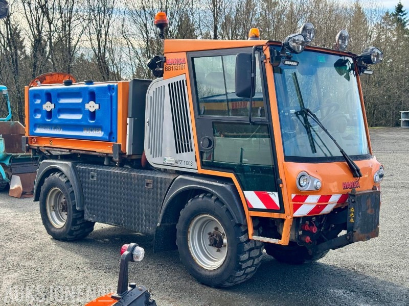 2018 Hansa APZ1003L Redskapsbærer med Bucher Husky 1500 W FS strøer - Municipal/ Special vehicle: picture 2 2018 Hansa APZ1003L Redskapsbærer med Bucher Husky 1500 W FS strøer - Municipal/ Special vehicle: picture 2