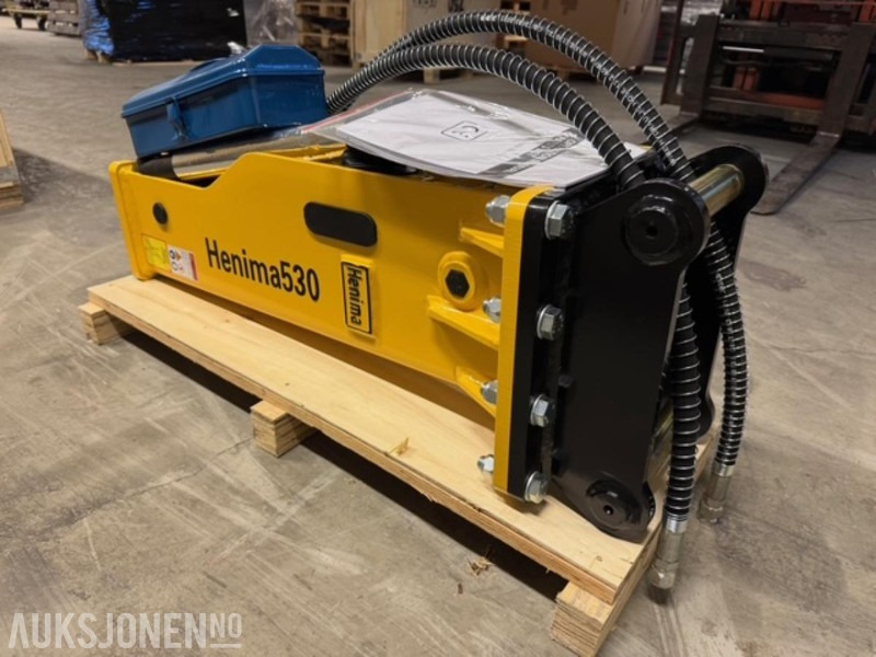 NY HENIMA PIGGHAMMER TIL 2,5-4,5 TONNS GRAVEMASKIN S40 - Hydraulic hammer: picture 5 NY HENIMA PIGGHAMMER TIL 2,5-4,5 TONNS GRAVEMASKIN S40 - Hydraulic hammer: picture 5
