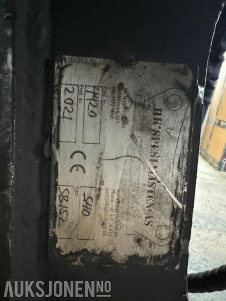 Pigghammer til minigraver 2-4t / 2021 Atlas Copco SB 152 / Feste S40 - Hydraulic hammer: picture 4 Pigghammer til minigraver 2-4t / 2021 Atlas Copco SB 152 / Feste S40 - Hydraulic hammer: picture 4