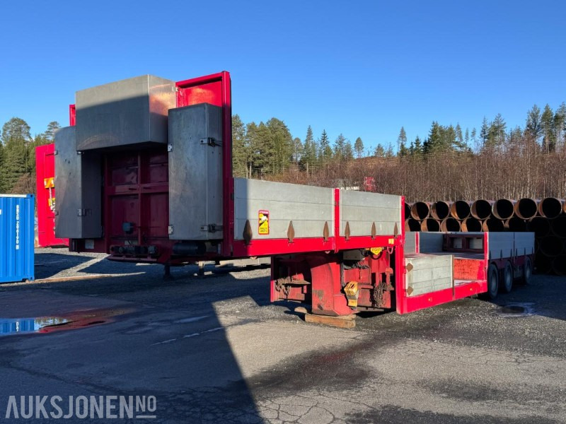 2008 Broshuis 3AUD44 Brønntralle - Uttrekk - Tvangsstyring - Metallisert kantramme - EU godkjent - Trailer: picture 1 2008 Broshuis 3AUD44 Brønntralle - Uttrekk - Tvangsstyring - Metallisert kantramme - EU godkjent - Trailer: picture 1