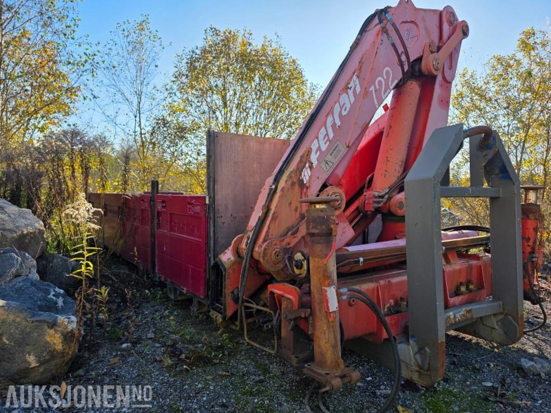 Ferrari 722 A4 kran/lastebilkran–påbygg på maskinflak med krokfeste - Truck: picture 3 Ferrari 722 A4 kran/lastebilkran–påbygg på maskinflak med krokfeste - Truck: picture 3
