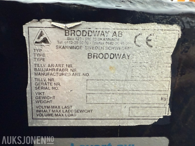 Truck Gradmeko Plog med Markeringslys, Paralellogram og Fjærbelastet slitestål: picture 14