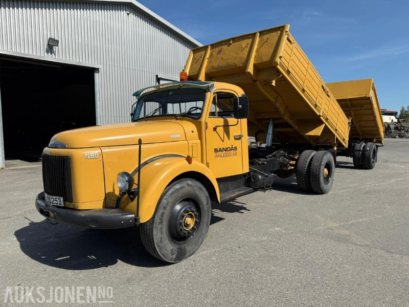 Volvo N 88 Tippbil m/ohna maur henger Bevaringsverdig - Tipper: picture 1 Volvo N 88 Tippbil m/ohna maur henger Bevaringsverdig - Tipper: picture 1