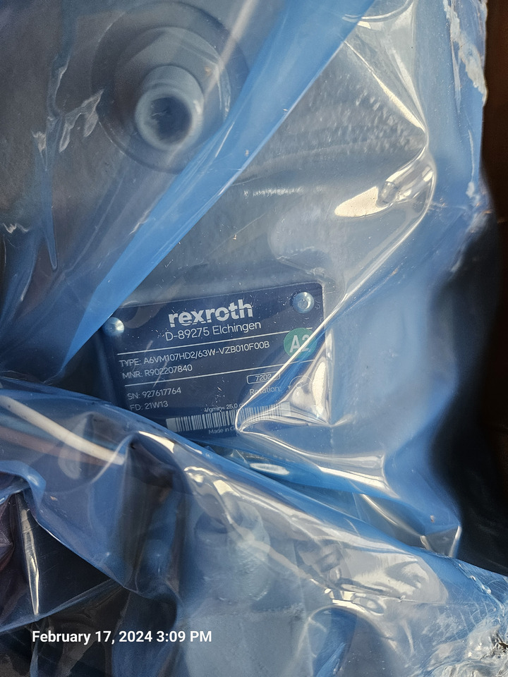 REXROTH A6VM107HD2/63W-VZB010F00B R902207840 - Hydraulic motor for Drilling rig: picture 2 REXROTH A6VM107HD2/63W-VZB010F00B R902207840 - Hydraulic motor for Drilling rig: picture 2