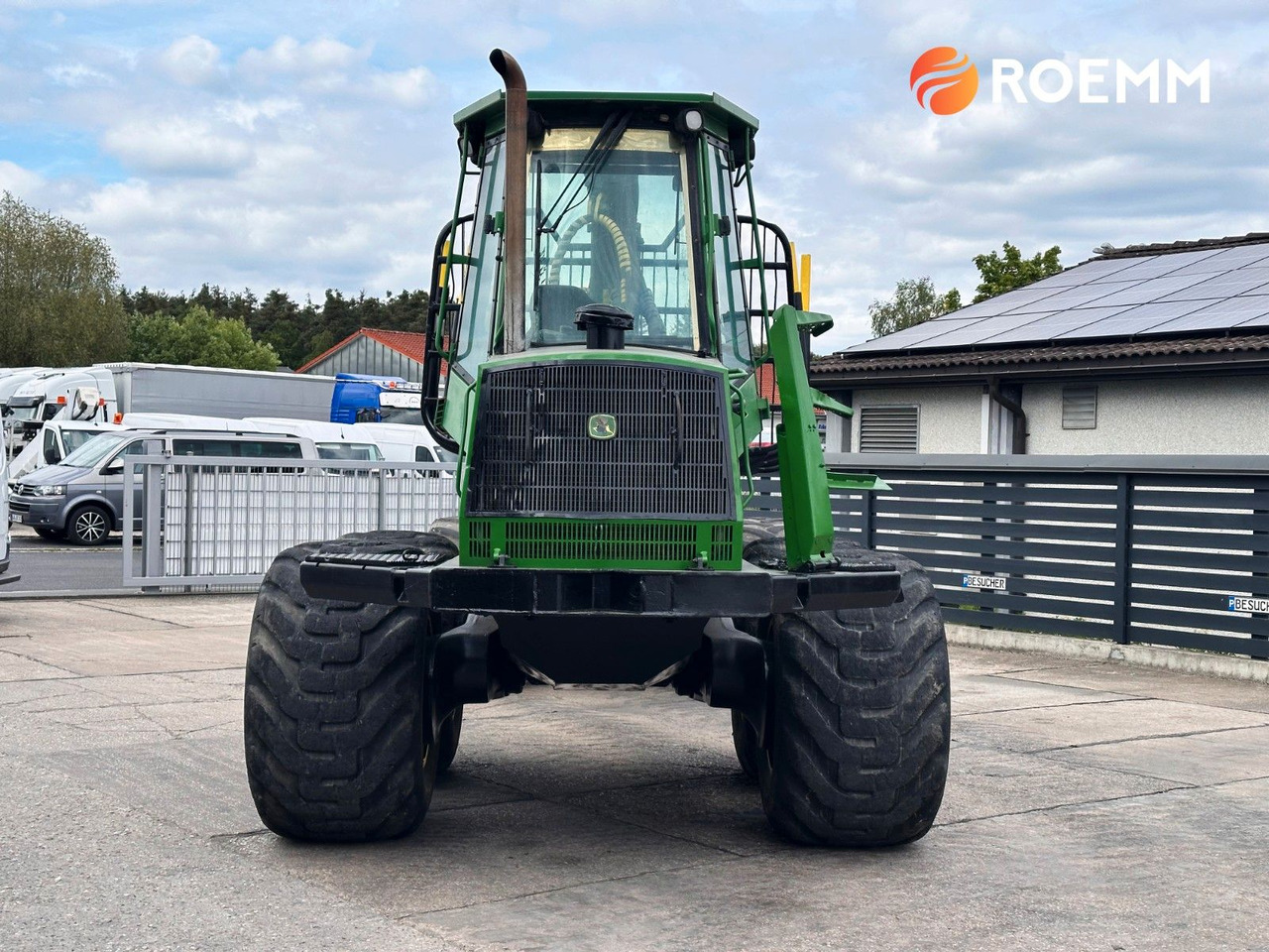 John Deere 1110 D*KRAN CF572 10 Meter - Forwarder: picture 2 John Deere 1110 D*KRAN CF572 10 Meter - Forwarder: picture 2