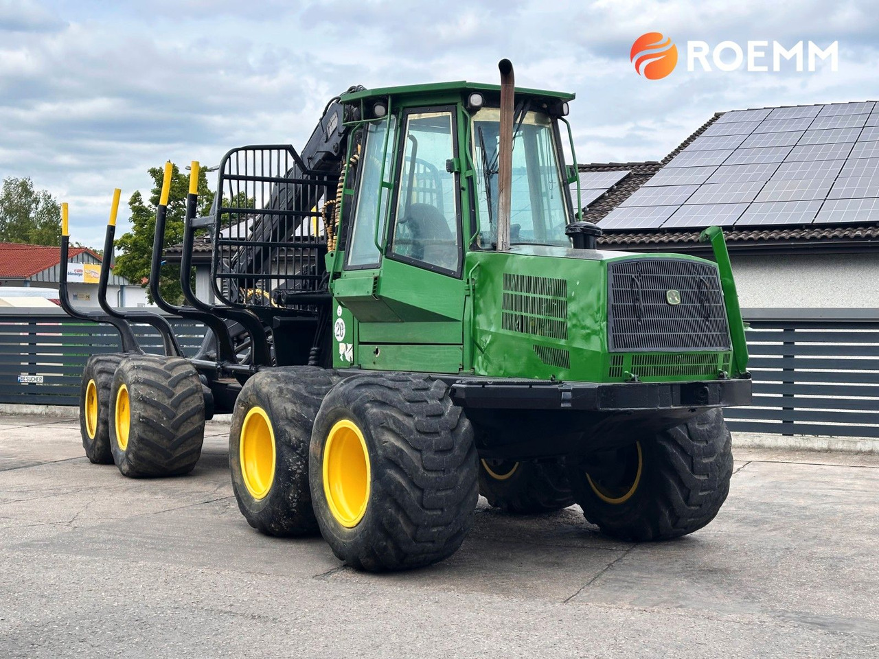 John Deere 1110 D*KRAN CF572 10 Meter - Forwarder: picture 3 John Deere 1110 D*KRAN CF572 10 Meter - Forwarder: picture 3