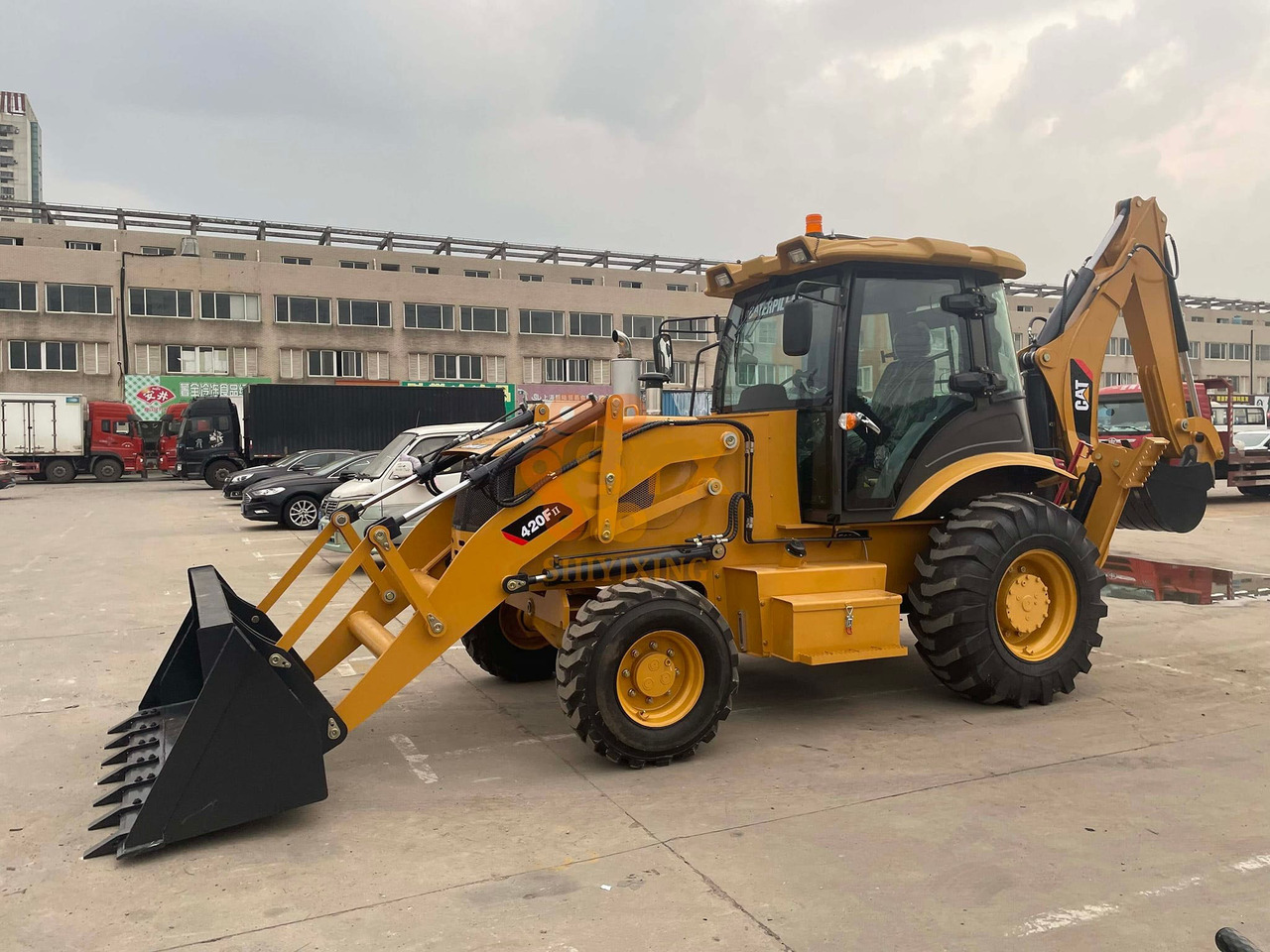 CAT Caterpillar 420F 430 416 JCB 3CX JCB4CX Backhoe Loader - Backhoe loader: picture 2 CAT Caterpillar 420F 430 416 JCB 3CX JCB4CX Backhoe Loader - Backhoe loader: picture 2