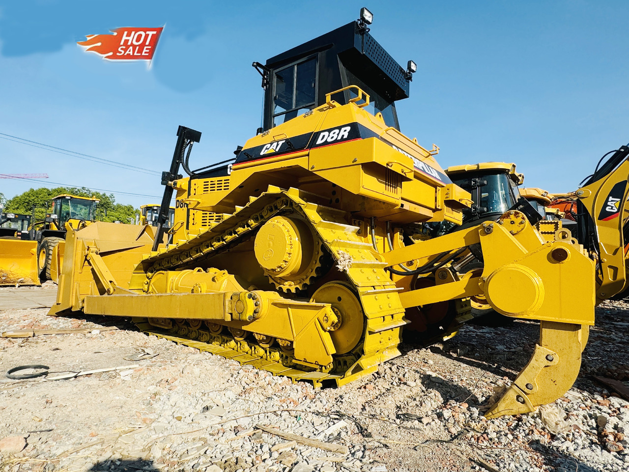 Bulldozer Caterpillar D8R Used Bulldozer CAT Dozer D6G D6R D7G D7R D7H D7E D8T D9R D10T D10R in Good Work Performance for Sale: picture 6