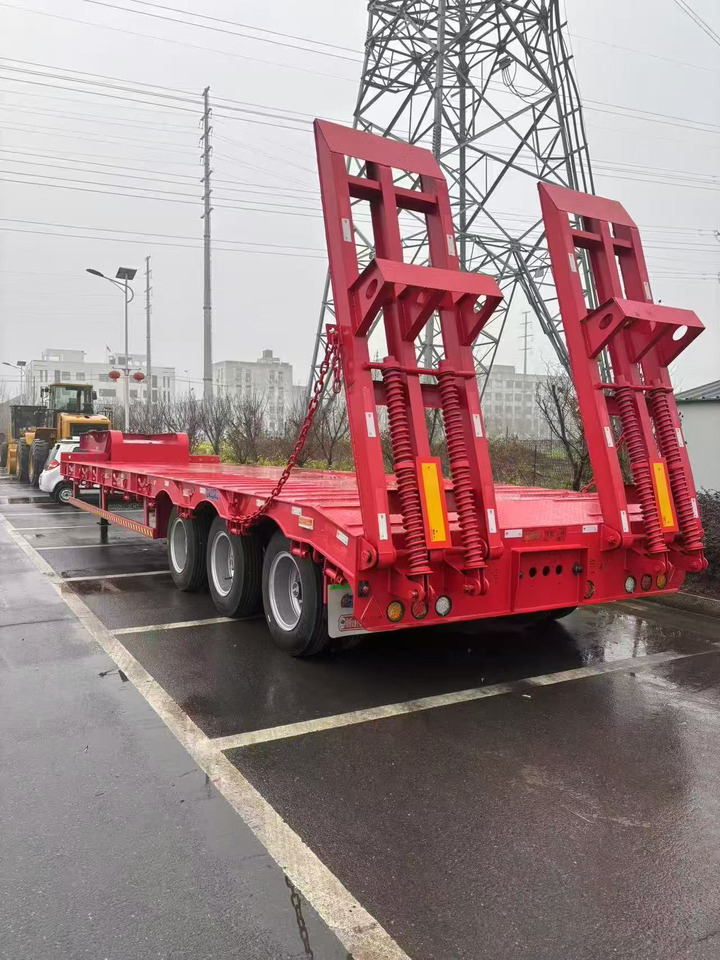 New Low loader semi-trailer ZHICHENG Semi Flat Bed Low Bed in length 8M, 10M, 12M, 14M,16M: picture 22
