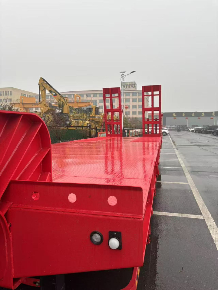New Low loader semi-trailer ZHICHENG Semi Flat Bed Low Bed in length 8M, 10M, 12M, 14M,16M: picture 21