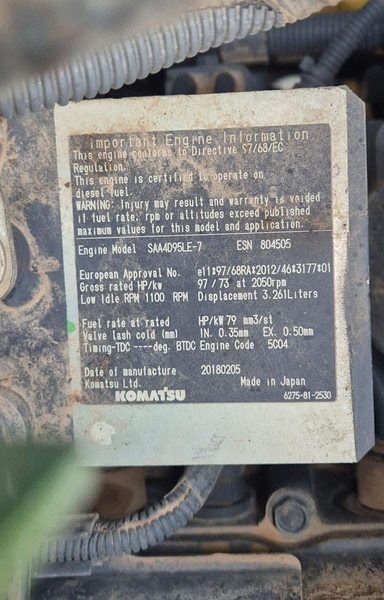 Crawler excavator Komatsu PC138US-11: picture 20 Crawler excavator Komatsu PC138US-11: picture 20