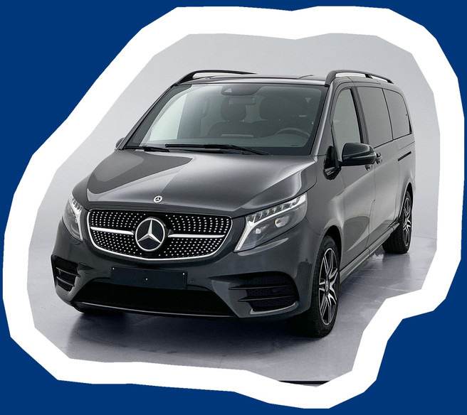 Mercedes-Benz V-Klasse 250d 4-MATIC Extra-Lang AMG Dubbele Cabine Elektrische schuifdeuren Distronic Burmester Trekhaak afneembaar 2500kg - Panel van, Crew cab van: picture 1 Mercedes-Benz V-Klasse 250d 4-MATIC Extra-Lang AMG Dubbele Cabine Elektrische schuifdeuren Distronic Burmester Trekhaak afneembaar 2500kg - Panel van, Crew cab van: picture 1