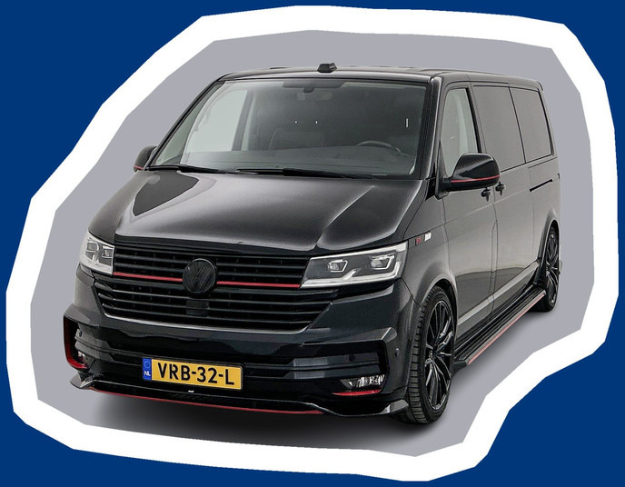 Volkswagen Transporter 2.0 TDI L2H1 32 DC Bulli ABT Bodykit 204pk Leder Dubbele cabine Virtual cockpit Navigatie - Small van, Crew cab van: picture 1 Volkswagen Transporter 2.0 TDI L2H1 32 DC Bulli ABT Bodykit 204pk Leder Dubbele cabine Virtual cockpit Navigatie - Small van, Crew cab van: picture 1