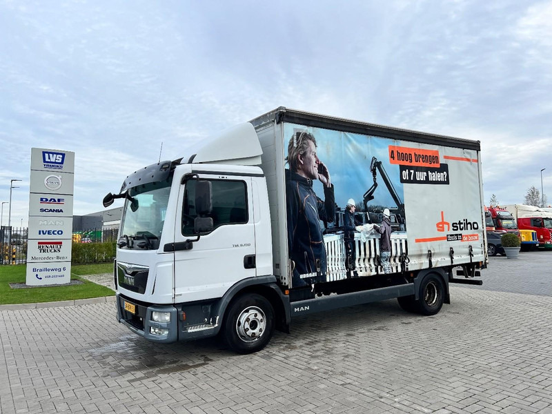 MAN TGL 150 4x2 Bakwagen Schuifzeilbak - Curtain side truck: picture 1 MAN TGL 150 4x2 Bakwagen Schuifzeilbak - Curtain side truck: picture 1