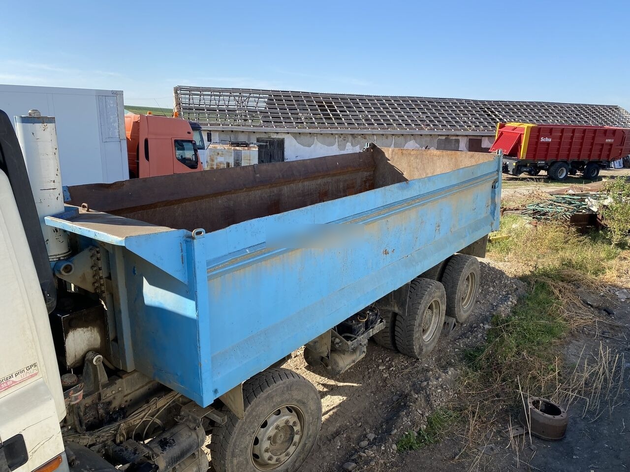 Hardox Bena basculabila cu semisasiu 7m : 8x4 - Tipper body: picture 4 Hardox Bena basculabila cu semisasiu 7m : 8x4 - Tipper body: picture 4