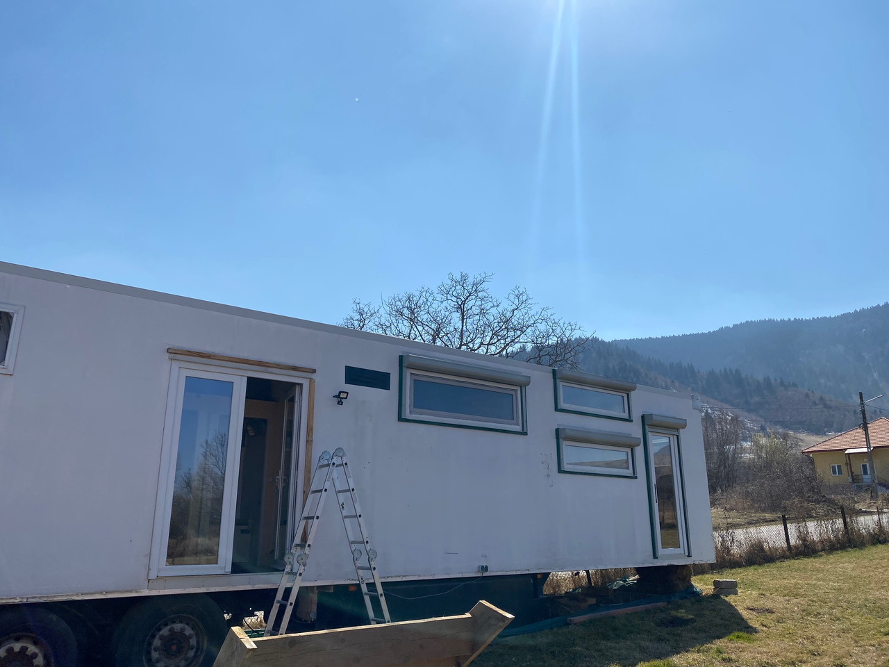 Krone Semiremorca casa mobila Complet Utilata - Construction container: picture 2 Krone Semiremorca casa mobila Complet Utilata - Construction container: picture 2