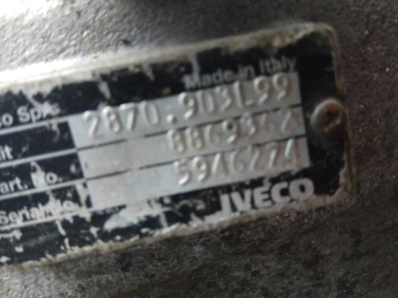 IVECO 2870.9   IVECO EUROCARGO - Gearbox for Truck: picture 3 IVECO 2870.9   IVECO EUROCARGO - Gearbox for Truck: picture 3