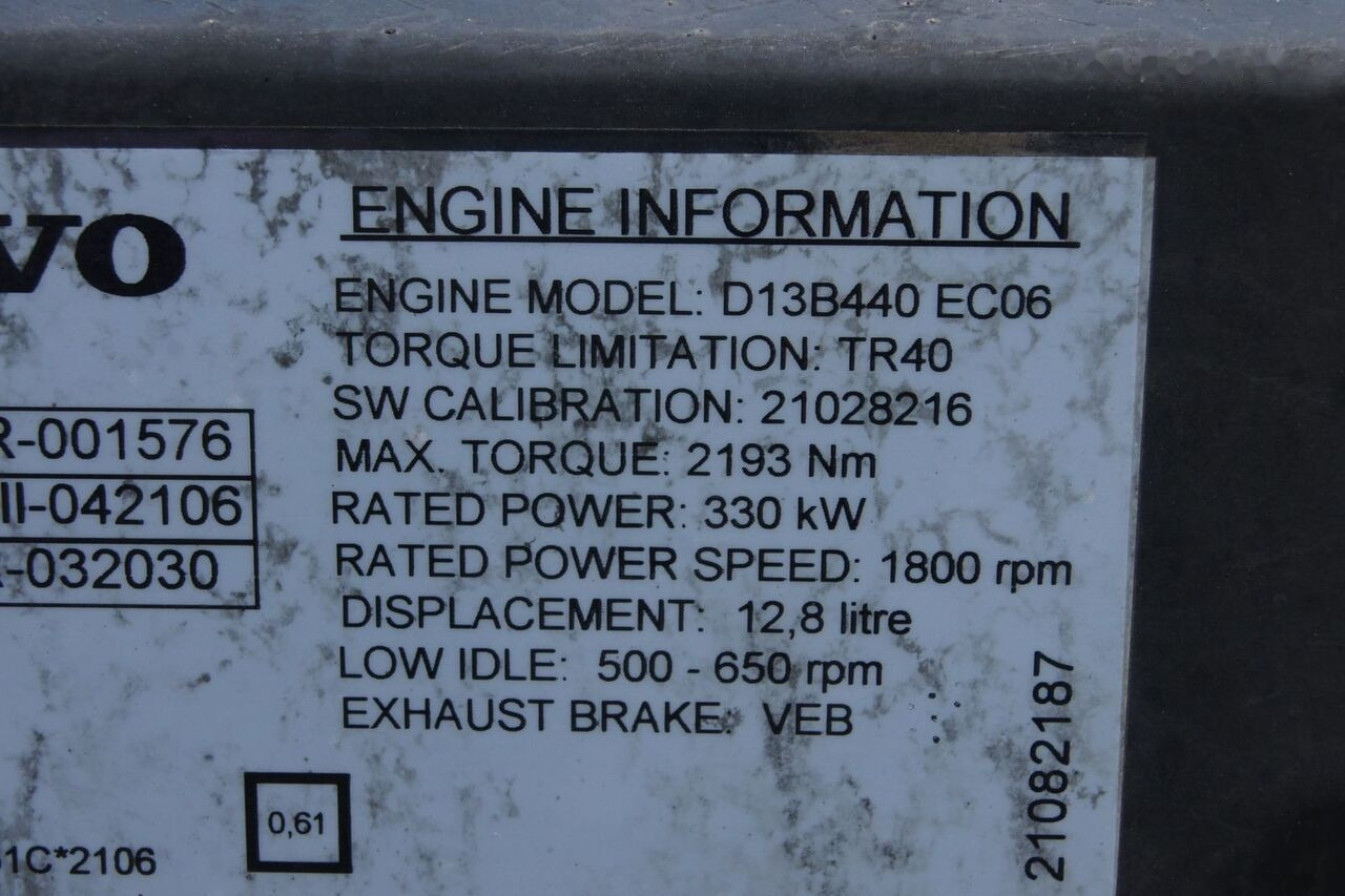 Volvo D13B440 EC06 Volvo FH, FM - Engine for Truck: picture 2 Volvo D13B440 EC06 Volvo FH, FM - Engine for Truck: picture 2