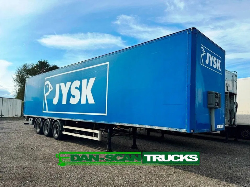 Fruehauf 3 aksl box Trailer inkl. lift - Closed box semi-trailer: picture 1 Fruehauf 3 aksl box Trailer inkl. lift - Closed box semi-trailer: picture 1