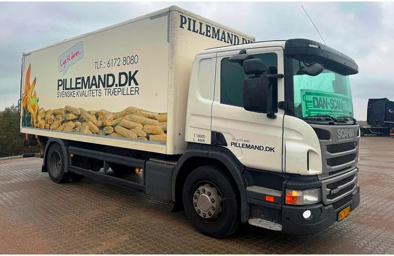 Box truck Scania P230 inkl. lift with remote control.: picture 6