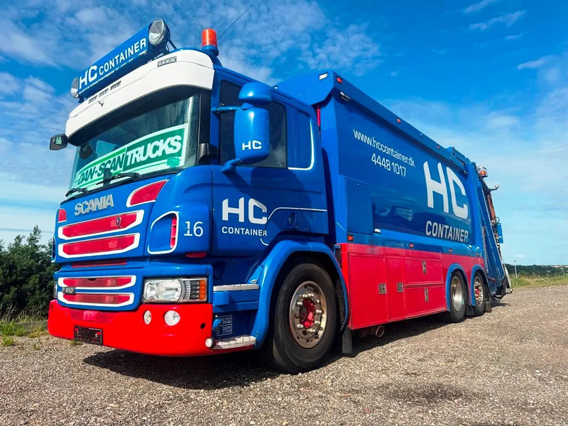 Scania P410 Phøenix box. Air / Air suspension. - Refuse truck: picture 1 Scania P410 Phøenix box. Air / Air suspension. - Refuse truck: picture 1