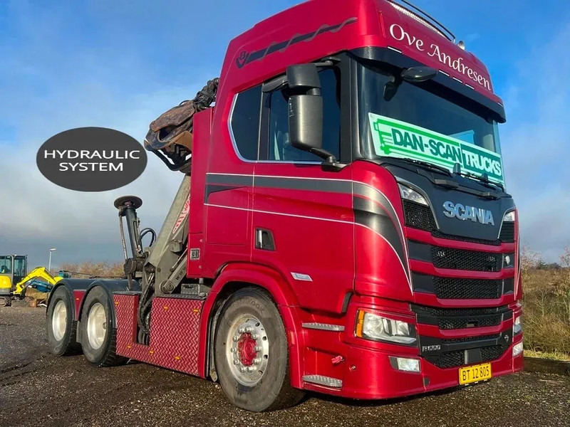 Scania R650 V8 NGS Special Interior. Crane on looks . 6x4 - Tractor unit: picture 2 Scania R650 V8 NGS Special Interior. Crane on looks . 6x4 - Tractor unit: picture 2