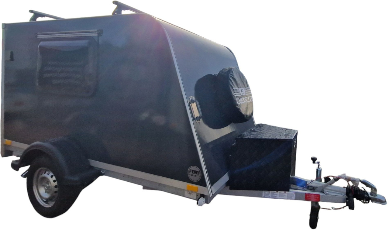 Microcamp mini przyczepa kempingowa transportowa teardrop - Car trailer: picture 2 Microcamp mini przyczepa kempingowa transportowa teardrop - Car trailer: picture 2