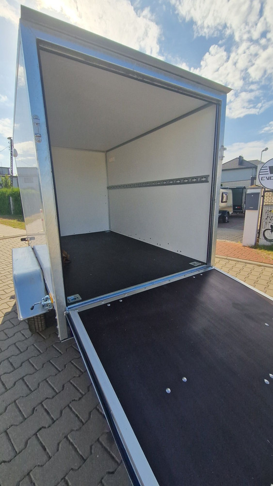 Nowa Przyczepa Furgon Kontener transportowy ABS 250 z rampą - Closed box trailer: picture 5 Nowa Przyczepa Furgon Kontener transportowy ABS 250 z rampą - Closed box trailer: picture 5
