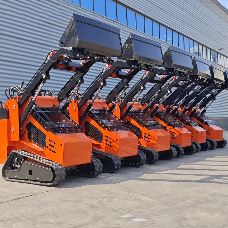 LEZUM Free Shipping Mini Skid Steer Loader Compact Track Electric/Diesel Chinese Mini Skid Steer Loader For Sale With Mini Skid Steer Attachments 4 In 1 Bucket - Skid steer loader: picture 2 LEZUM Free Shipping Mini Skid Steer Loader Compact Track Electric/Diesel Chinese Mini Skid Steer Loader For Sale With Mini Skid Steer Attachments 4 In 1 Bucket - Skid steer loader: picture 2
