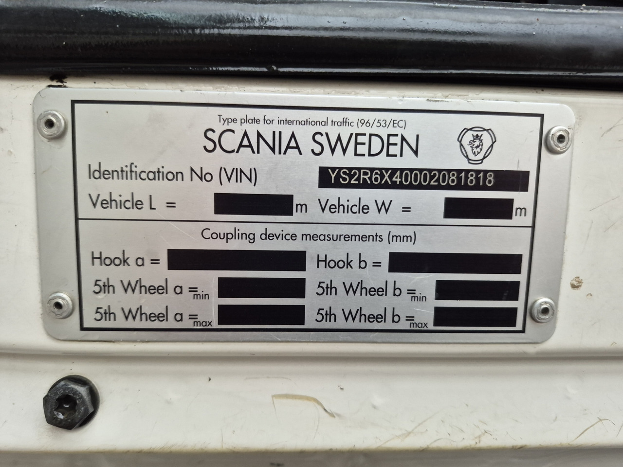 Tractor unit SCANIA R560: picture 14
