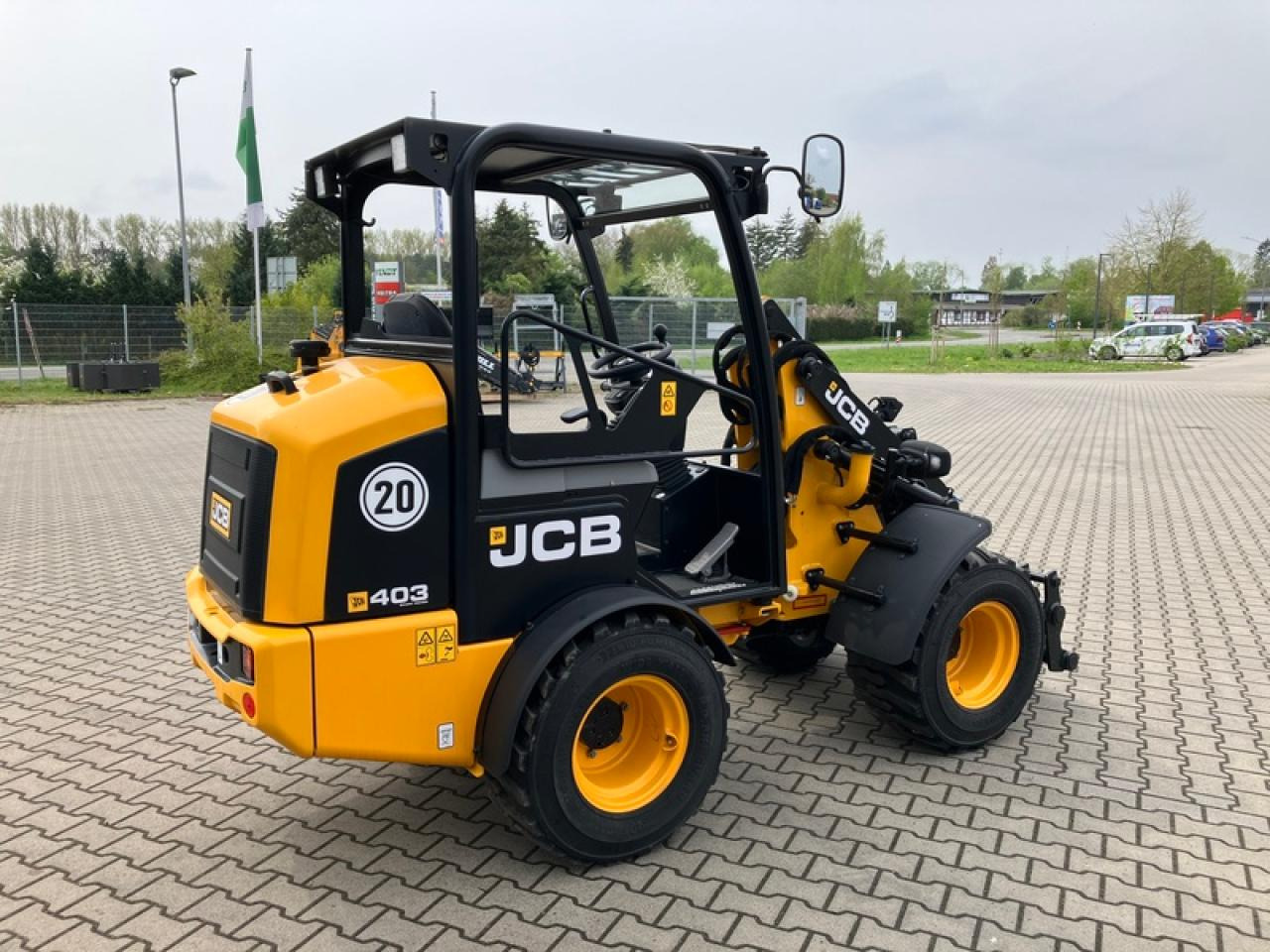 JCB 403 AGRI SMART POWER EURO-AUFNAHME - Wheel loader: picture 3 JCB 403 AGRI SMART POWER EURO-AUFNAHME - Wheel loader: picture 3