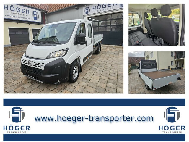 FIAT Ducato 140 DOKA Pritsche 2,9 Meter Klima DAB... - Open body delivery van, Crew cab van: picture 1 FIAT Ducato 140 DOKA Pritsche 2,9 Meter Klima DAB... - Open body delivery van, Crew cab van: picture 1
