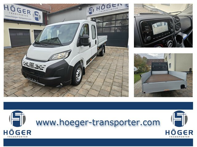 FIAT Ducato 140 DOKA Pritsche 2,9 Meter Klima DAB... - Open body delivery van, Crew cab van: picture 1 FIAT Ducato 140 DOKA Pritsche 2,9 Meter Klima DAB... - Open body delivery van, Crew cab van: picture 1