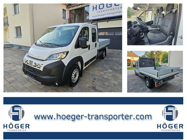 FIAT Ducato 140 DOKA Pritsche 2,9 Meter Klima DAB - Open body delivery van, Crew cab van: picture 1 FIAT Ducato 140 DOKA Pritsche 2,9 Meter Klima DAB - Open body delivery van, Crew cab van: picture 1