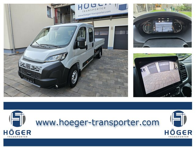 FIAT Ducato 140 DOKA Pritsche 2,9 Navi 10' v.Cockpit - Open body delivery van, Crew cab van: picture 1 FIAT Ducato 140 DOKA Pritsche 2,9 Navi 10' v.Cockpit - Open body delivery van, Crew cab van: picture 1