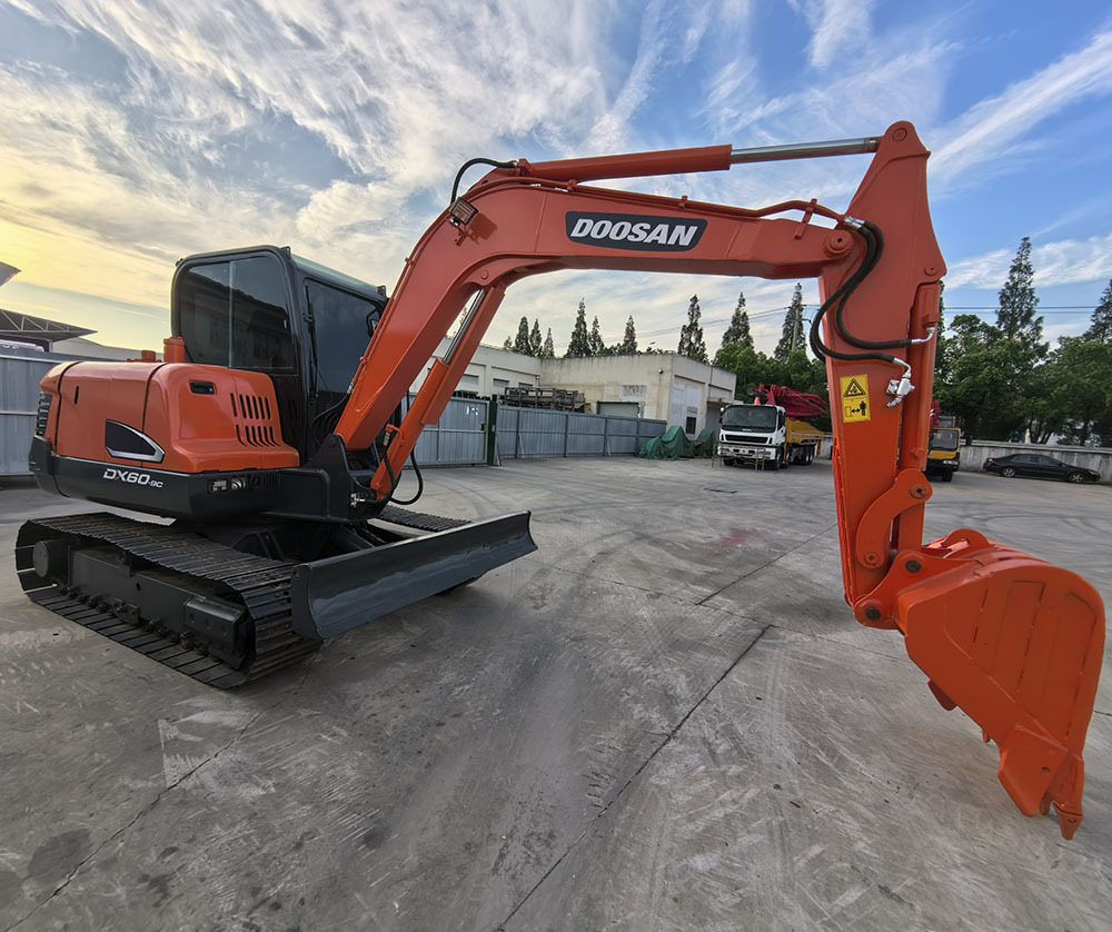 Doosan Dx60 Crawler Excavator - Crawler excavator: picture 1 Doosan Dx60 Crawler Excavator - Crawler excavator: picture 1