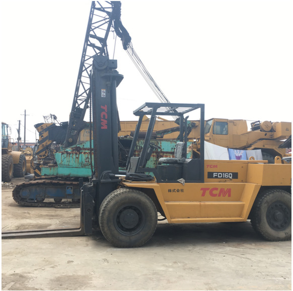 Second Hand TCM FD160 diesel fork lift with Good condition and high performance for sale in shanghai - Diesel forklift: picture 1 Second Hand TCM FD160 diesel fork lift with Good condition and high performance for sale in shanghai - Diesel forklift: picture 1