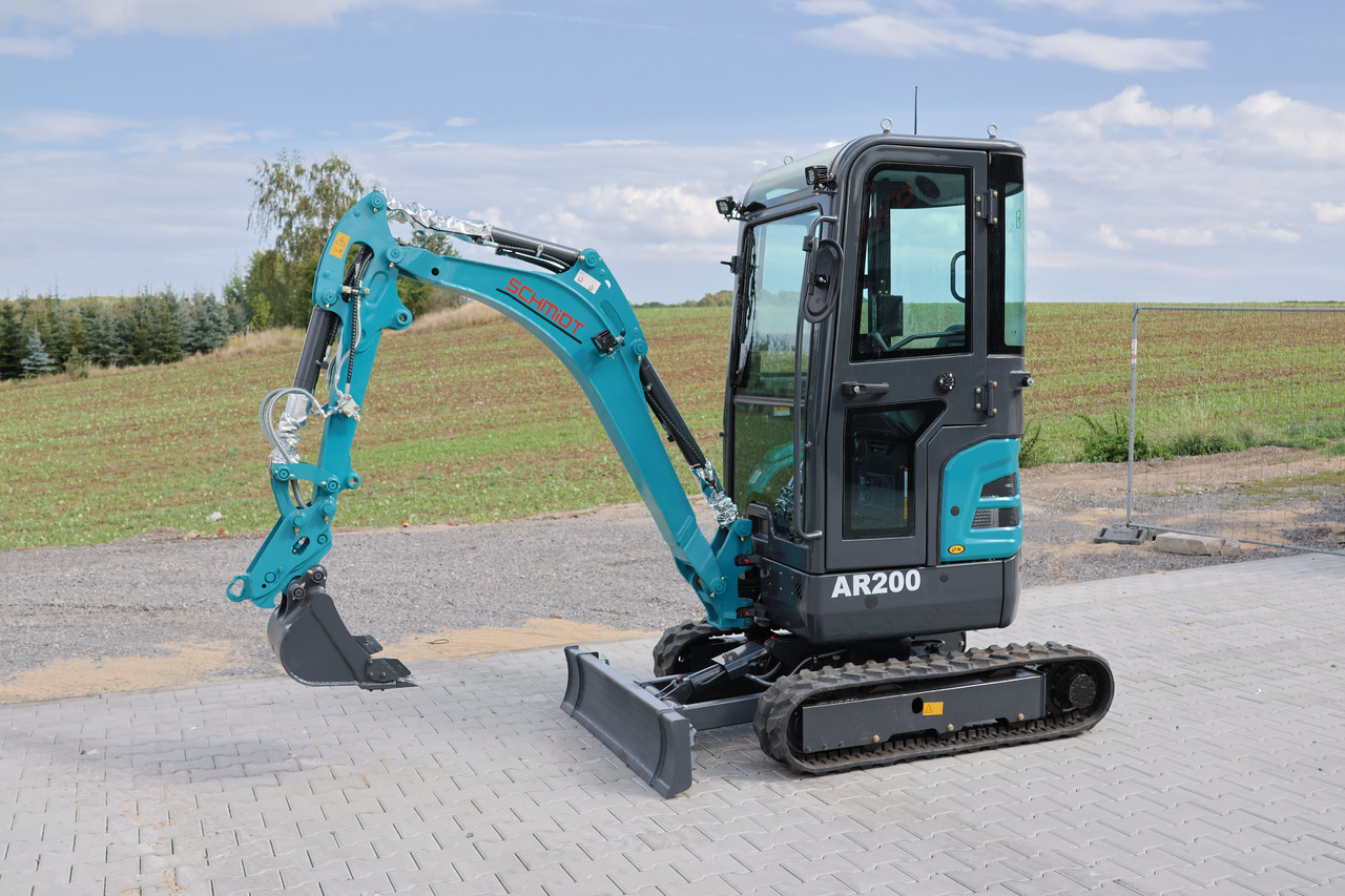 SCHMiDT AR200 - Kubota engine, Extended tracks, Swing arm - Mini excavator: picture 5 SCHMiDT AR200 - Kubota engine, Extended tracks, Swing arm - Mini excavator: picture 5