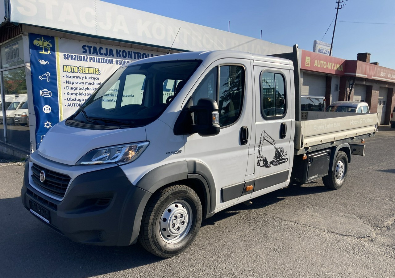 Fiat Ducato Ducato Max 2.3JTD-150KM Dokka Doka Brygadówka skrzynia Klima 2017 - Open body delivery van, Crew cab van: picture 2 Fiat Ducato Ducato Max 2.3JTD-150KM Dokka Doka Brygadówka skrzynia Klima 2017 - Open body delivery van, Crew cab van: picture 2