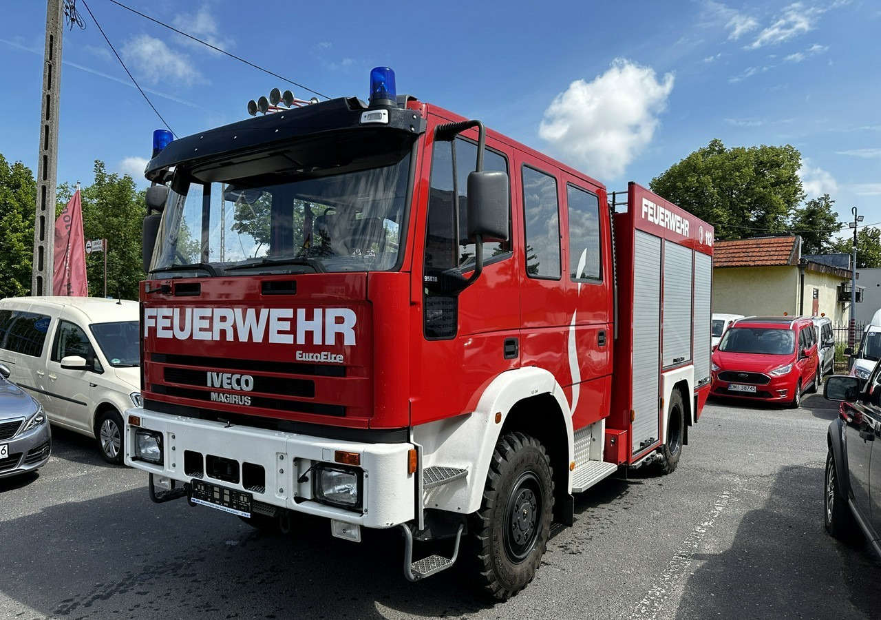 Iveco Inny Iveco Iveco Magirus FF95E Straż Pożarna Gaśnicza 4X4 Metz 96 jak Nowa - Fire engine: picture 1 Iveco Inny Iveco Iveco Magirus FF95E Straż Pożarna Gaśnicza 4X4 Metz 96 jak Nowa - Fire engine: picture 1