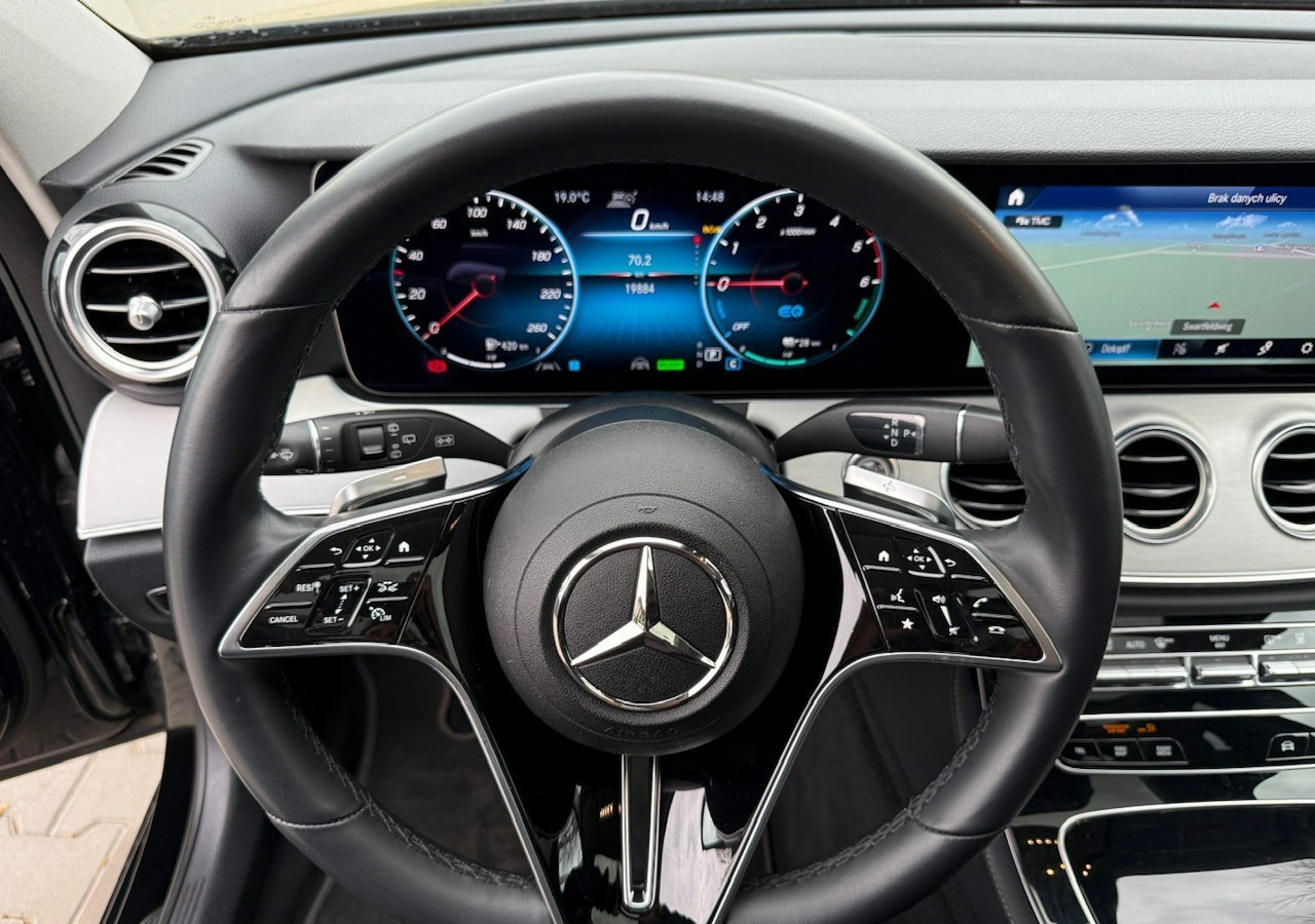 Car Mercedes-Benz Klasa E E300de EQ-Power Hybrid 50km na prądzie 2.0d 306KM Avantgarde Panoram: picture 18