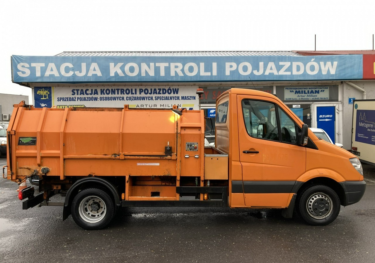 Mercedes-Benz Sprinter Sprinter 513 Śmieciarka Prasa 2010 - Refuse truck: picture 1 Mercedes-Benz Sprinter Sprinter 513 Śmieciarka Prasa 2010 - Refuse truck: picture 1