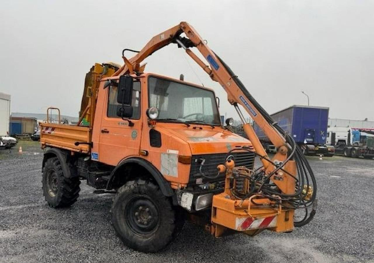 Inna Inny Unimog 1400 4X4 Kosiarka bijakowa teleskopowa - Municipal/ Special vehicle: picture 1 Inna Inny Unimog 1400 4X4 Kosiarka bijakowa teleskopowa - Municipal/ Special vehicle: picture 1