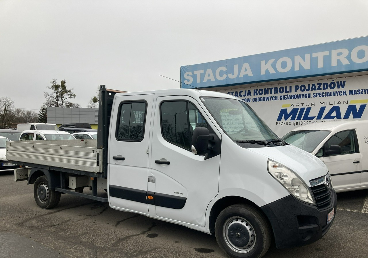 Opel Movano Opel Movano 2,3 Maxi dokka doka Brygadówka 2011 - Open body delivery van, Crew cab van: picture 1 Opel Movano Opel Movano 2,3 Maxi dokka doka Brygadówka 2011 - Open body delivery van, Crew cab van: picture 1