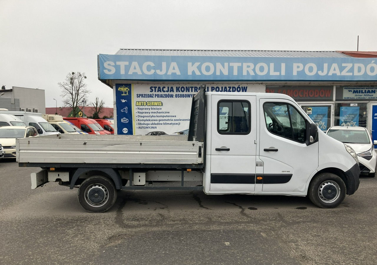 Opel Movano Opel Movano 2,3 Maxi dokka doka Brygadówka 2011 - Open body delivery van, Crew cab van: picture 3 Opel Movano Opel Movano 2,3 Maxi dokka doka Brygadówka 2011 - Open body delivery van, Crew cab van: picture 3