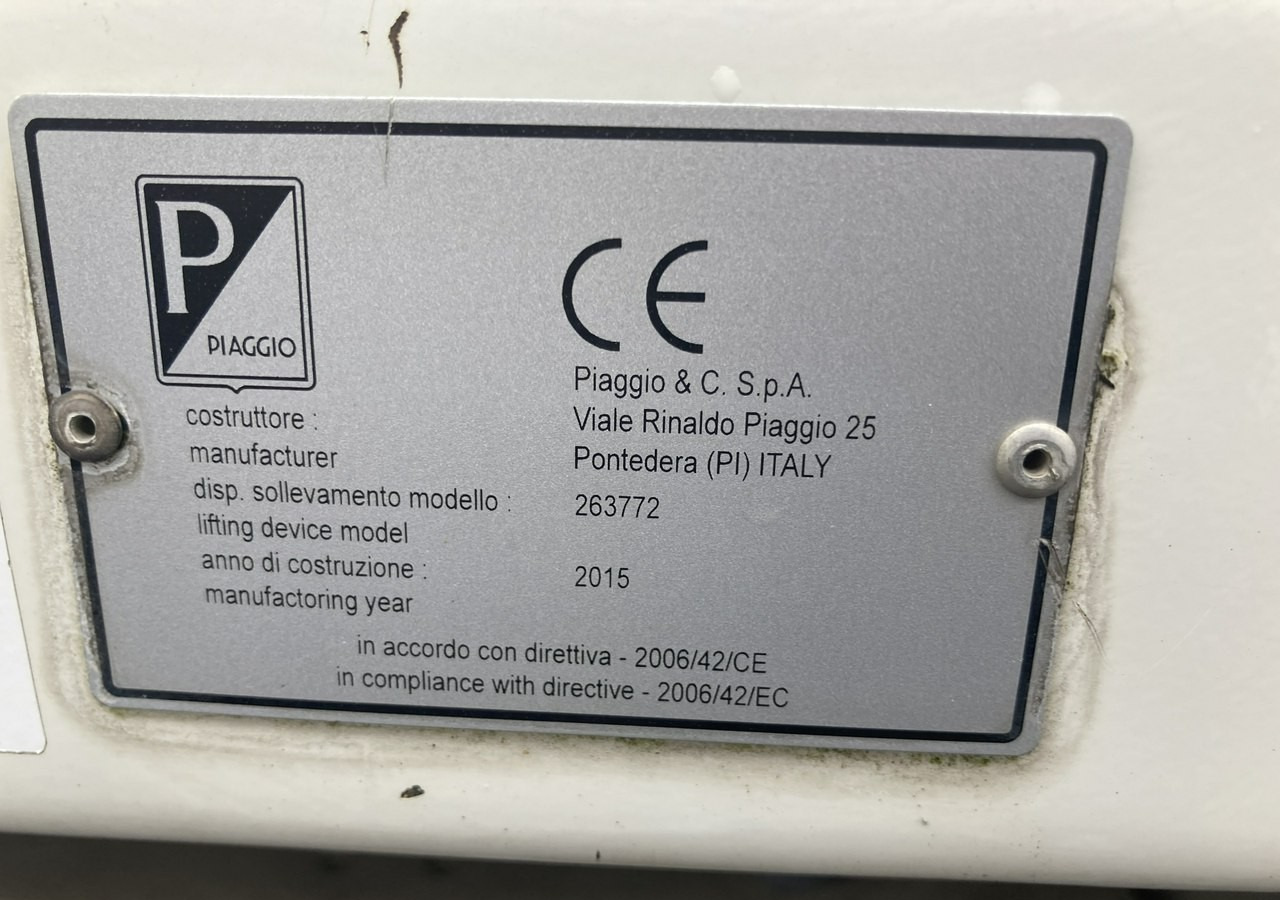 Refuse truck Piaggio Piaggio Porter Śmieciarka Wywrotka 2015: picture 19