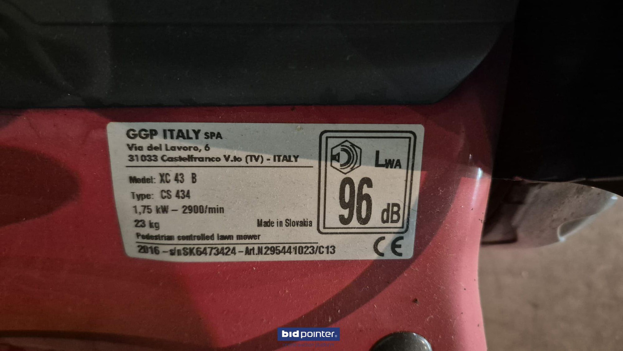 Castelgarden XC 43 B - Lawn mower: picture 3 Castelgarden XC 43 B - Lawn mower: picture 3