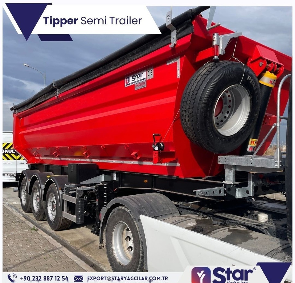 STAR YAGCILAR SY Tipper semi trailer - Tipper semi-trailer: picture 3 STAR YAGCILAR SY Tipper semi trailer - Tipper semi-trailer: picture 3